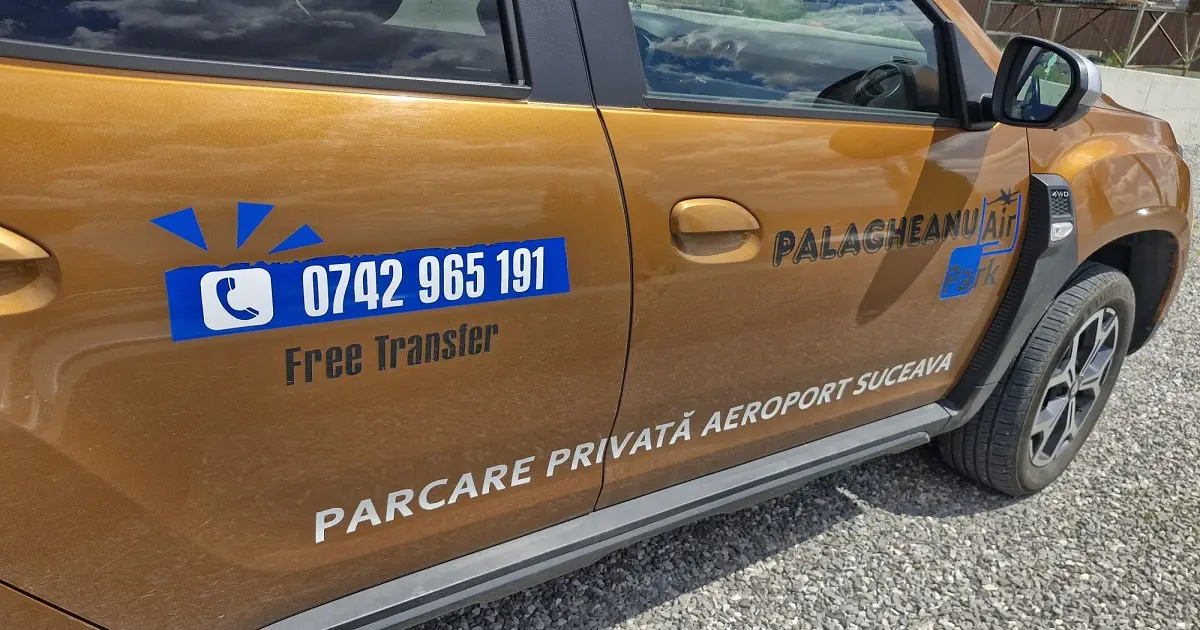 Transfer inclus de la parcare la Aeroportul Suceava